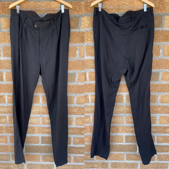 Elena Dawson linen trousers size large - Picture 3 of 17